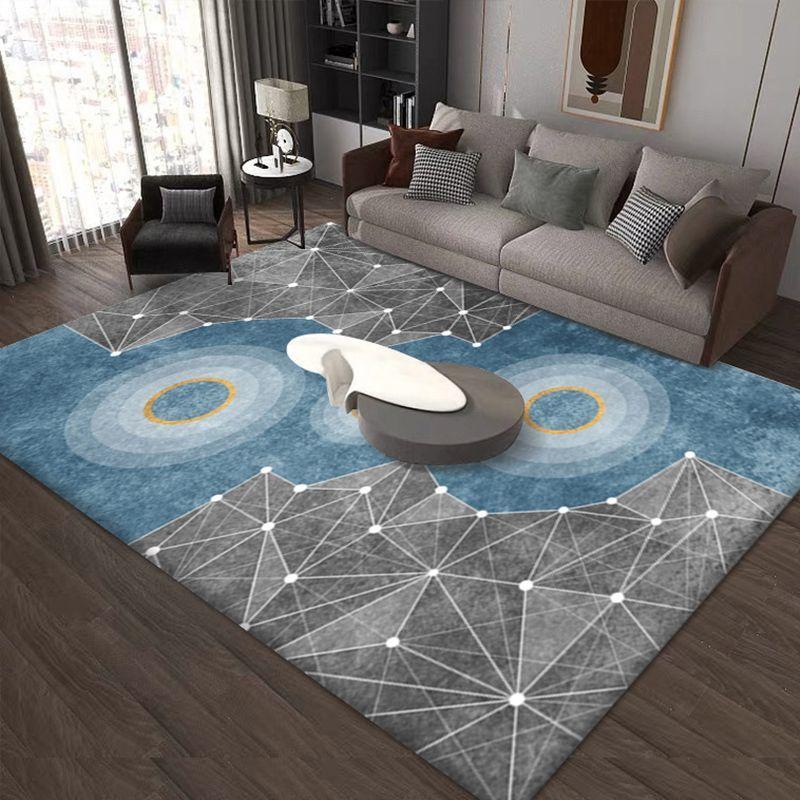 Modern Minimalist Striped Carpet Light Luxury Living Room Anti-slip Mat Home Use Bedside Decoration Rug Bedroom Entrance Terrace