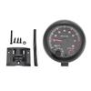 3.75 Automobile Refitted Instrument Black White Light Tachometer 0 8000 Pointer Tachometer 92mm