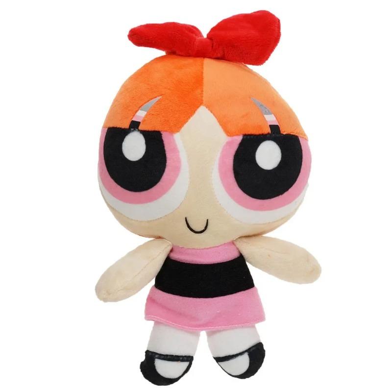 Flying Girl Police Cartoon Plush Toy Soft Stuffed Doll PP Cotton Filled Wall Hanging Design Anime Themed Fabric Toy