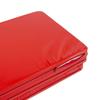 gymnastic mat Gamma 150x100x10 trzyczęściowy - red/yellow