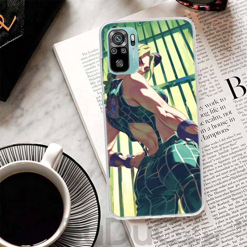JoJo's Bizarre Adventure Jolyne Cujoh Cover For Xiaomi Redmi Note 14 13 12S 12 11 Pro Plus Phone Case 11S 10S 10 11E 11T + 9S 9