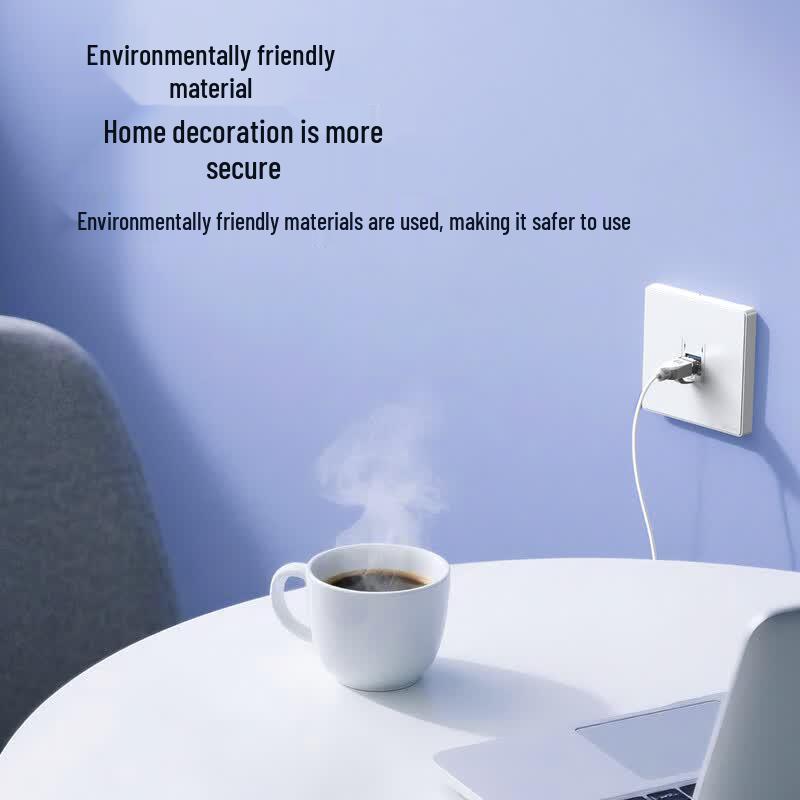 BIAZE Type 86 Network and Telephone Wall Socket Module