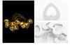 Korean-Style LED Wooden Heart String Lights for Indoor Holiday Decor (10 Battery-Powered Colored Lights)
