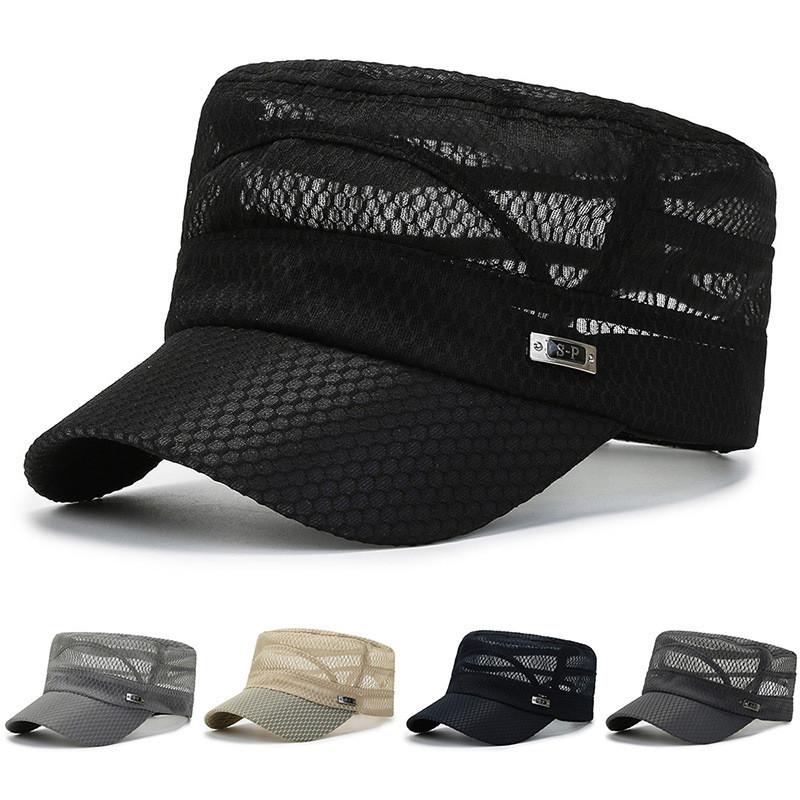 Embroidery Letters Sp Summer Hat Breathable Middle Aged Elderly Outdoor Sports