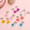 Earring Stylish Accessories Toy Earrings for Little Elementary School Perfect for and Summer Mixed 18 Pairs Kids' Set, Clip-on Kids' Girls' Set, Kids'