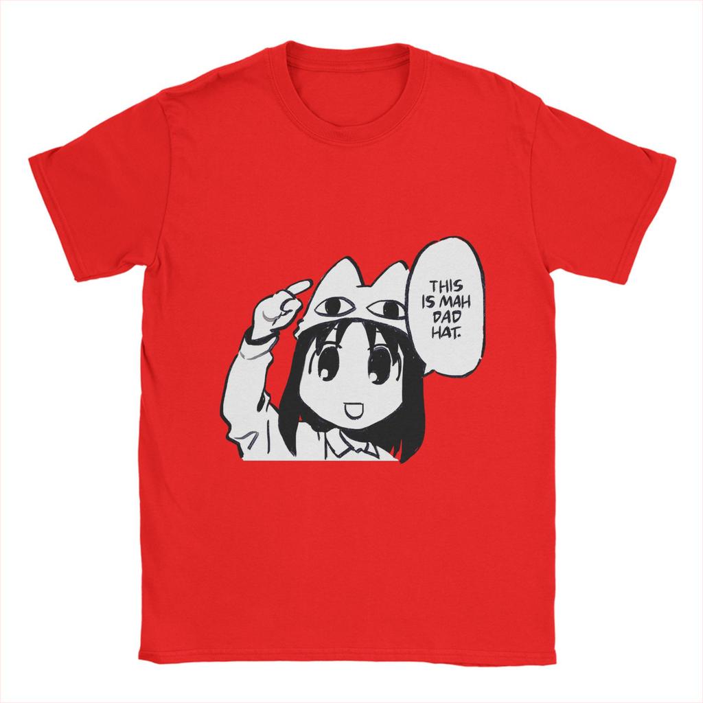 Ayumu Osaka   Bavlněné tričko pro muže Léto Azumanga Daioh  Estetická trička Kulatý výstřih Populární trička Nadměrné Velkoobchodní oblečení