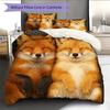 Cartoon Pattern Bedding Quilt Set Quilt Cover Pillowcase Home Decoration Birthday Gift (1 * Duvet Cover + 2 * Pillowcase, Without Core)