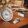 304 Stainless Steel Deep Fry Thermometer Large Dial Barbecue Thermometer  Cooking