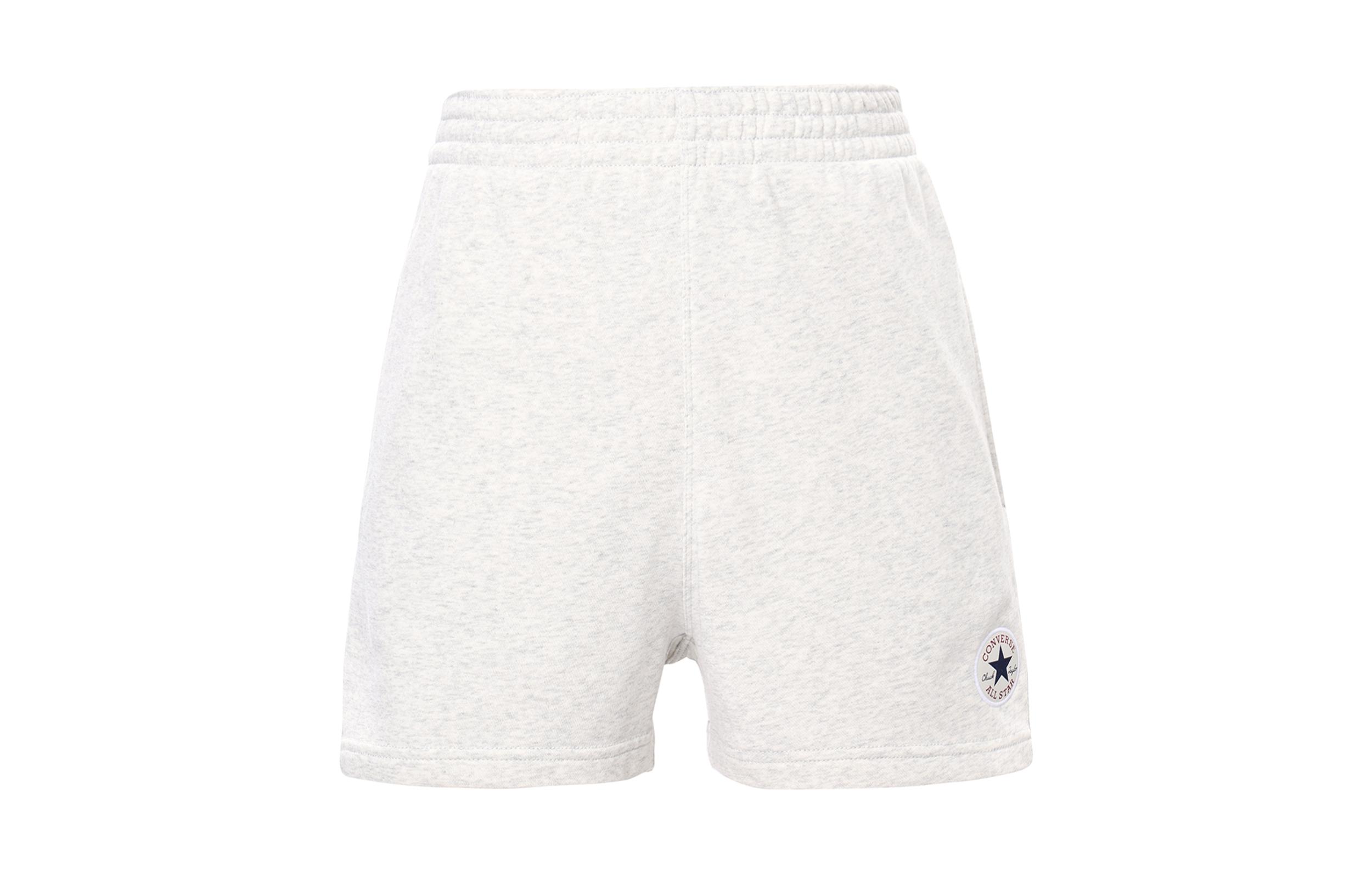 Converse Casual Shorts Women s Gray White Moderate 10025891-A02 XL