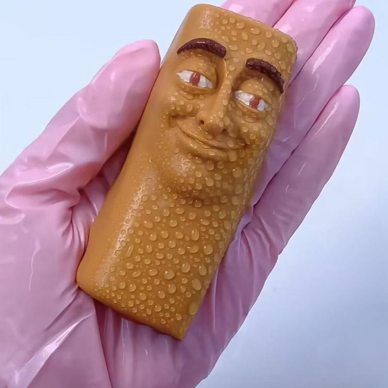 1/3 Piezas Italian Brainrot Tung Sahur Juguetes Squishy Soplando Juguete para Aliviar el Estrés Juguetes de Broma para Niños Meme Divertido Fiesta Regalos de Cumpleaños