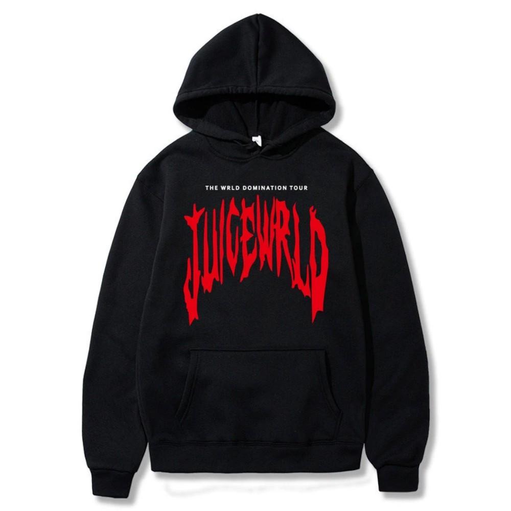 2026 New Juice WRLD Graphic Women's Hoodie – Retro Rap Style, Loose-Fit Casual Streetwear Hip-Hop Long-Sleeve Pullover