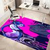 1pc Jinx Print Area Rug - Soft, Washable Non-Slip Indoor Mat, Living Room, Home Office Decorative Rug,Office Decorative