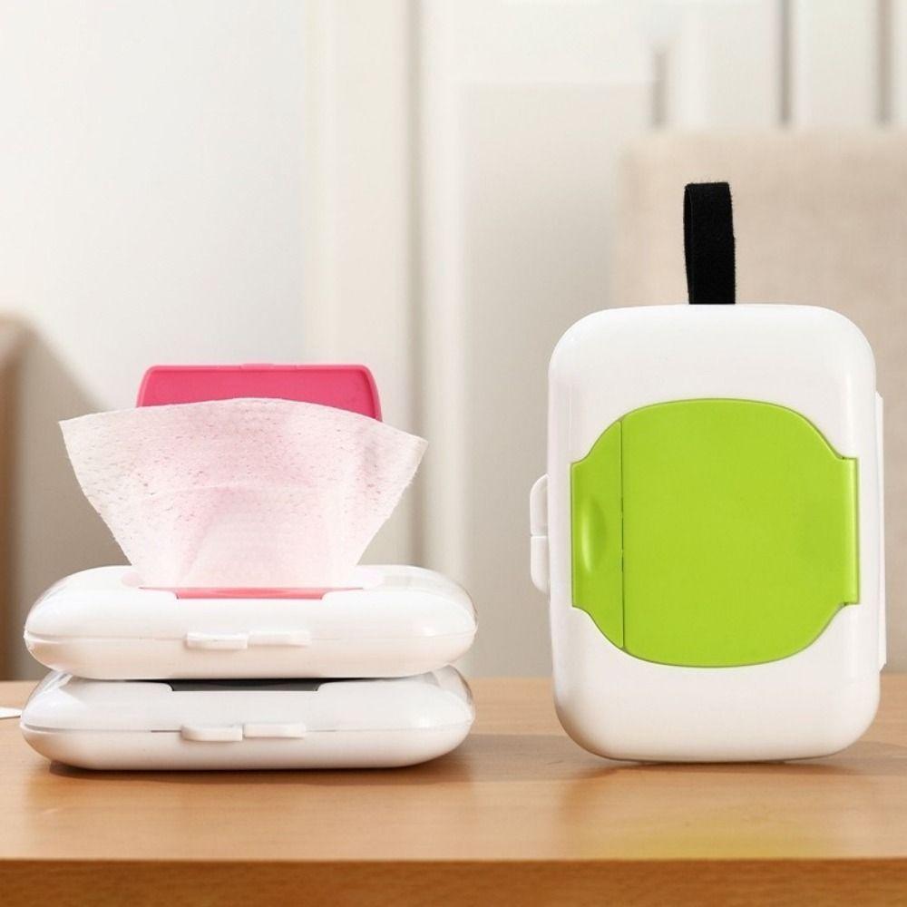 Refillable Wipes Dispensers Sealed Baby Wipe Box Wipes Storage Box Wet Wipe Case for Home