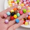 10pcs 10*10mm Colored Acrylic Faceted Beads Square Spacer Loose Beads for DIY Bracelet Necklace Earring Jewelry Making Findings