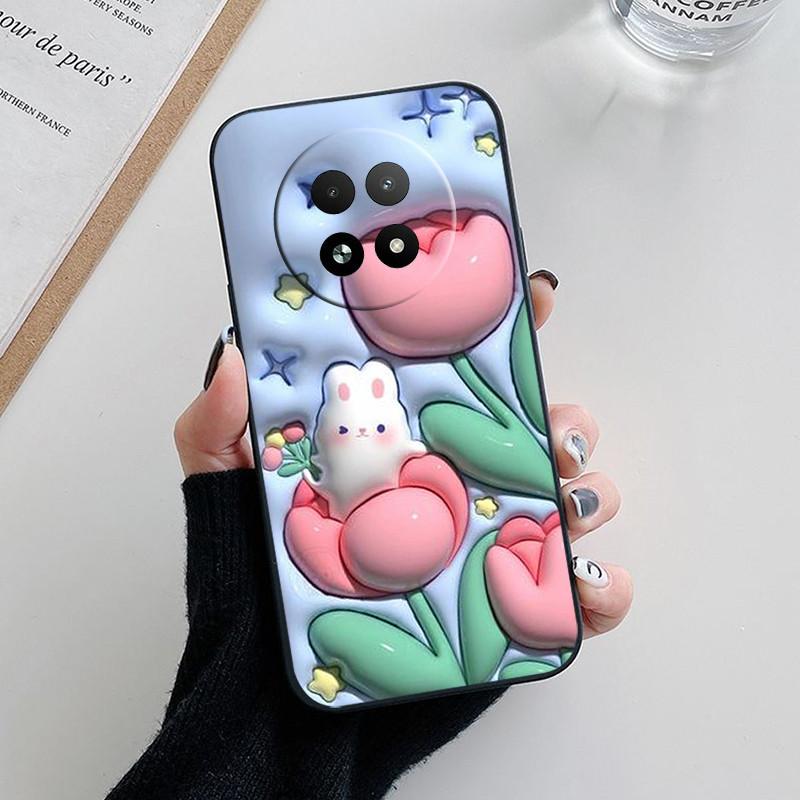 For Realme 13 5G Case Realme 12 12X 5G Phone Case Matte Back Cover For Realme C65 5G Narzo 70X N65 Protection Shockproof Covers