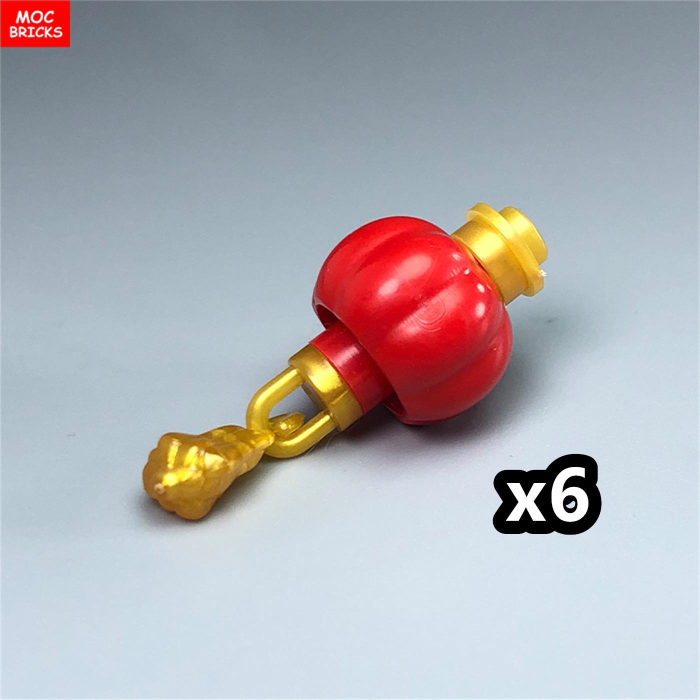 MOC Bausteine Glückskatze Frühlingsfest Geschenk Mini Knallkörper 64728 Chinesische Neujahrsdekoration Bausteine