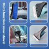 Retractable Car Ice Scraper Snow Remover Auto Vehicle Windshield Glass Winter Ice Removing Brush Shovel Portable Cleaning Tools