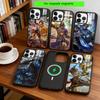 Smite Phone Case For iPhone17,16,15,14,13,12,11 Plus,Pro Magnetic For Magsafe Wireless Charging