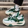 Men’s Black Elevator Shoes Casual Red Thick Sole Sport Shoes Outdoor Green Height Increase Platform Shoes Plus Size