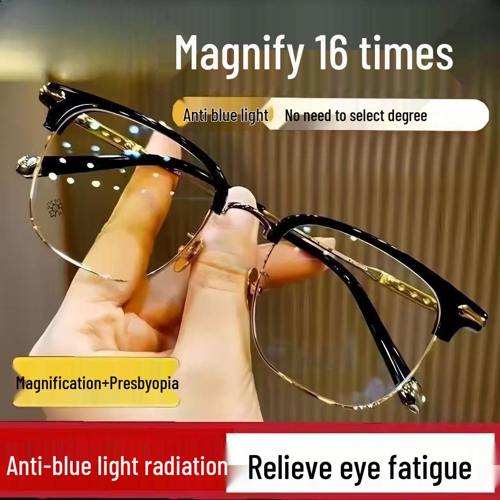 Premium Smart Auto-Adjusting Reading Glasses - Stylish Anti-Blue Light Lenses for Men and Women
