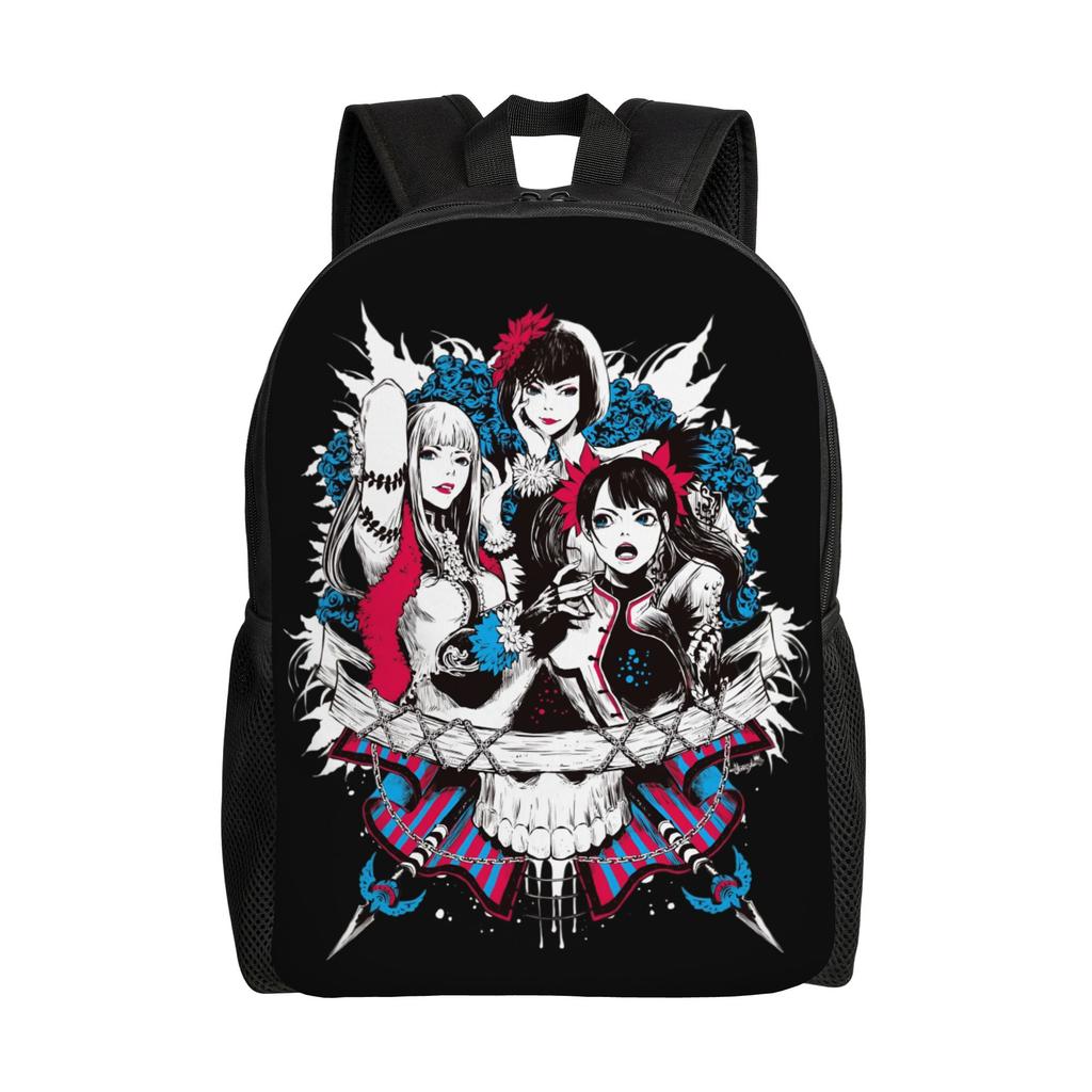 T-Tekkenes Travel Backpack Women Men School Laptop Bookbag Fighting Game College Student Daypack Bags