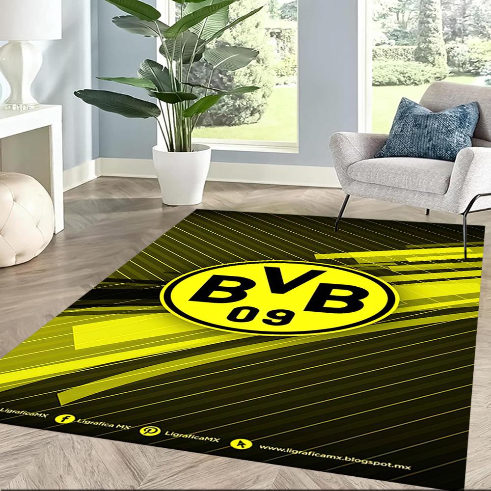 Borussia Dortmund Carpet Design For Decorate Room Entryway Outdoor Hallway Antislip Carpet Office Home Decor Best For Christmas