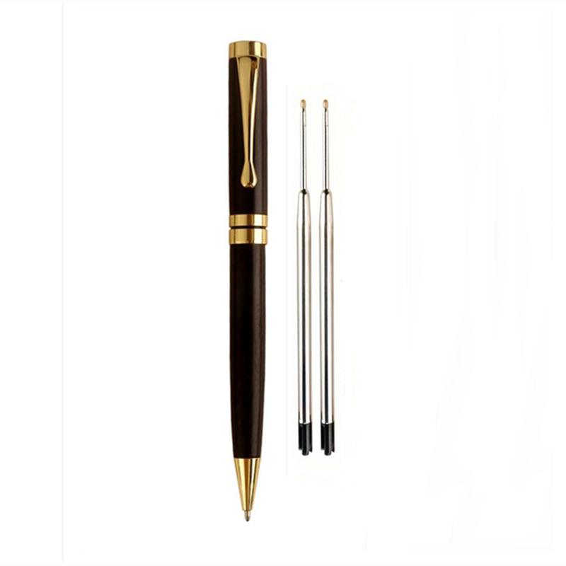 Brass Ballpoint Pen, Metal High Aesthetic Rotating Ballpoint Pen, Business Office Creative Signature Pen