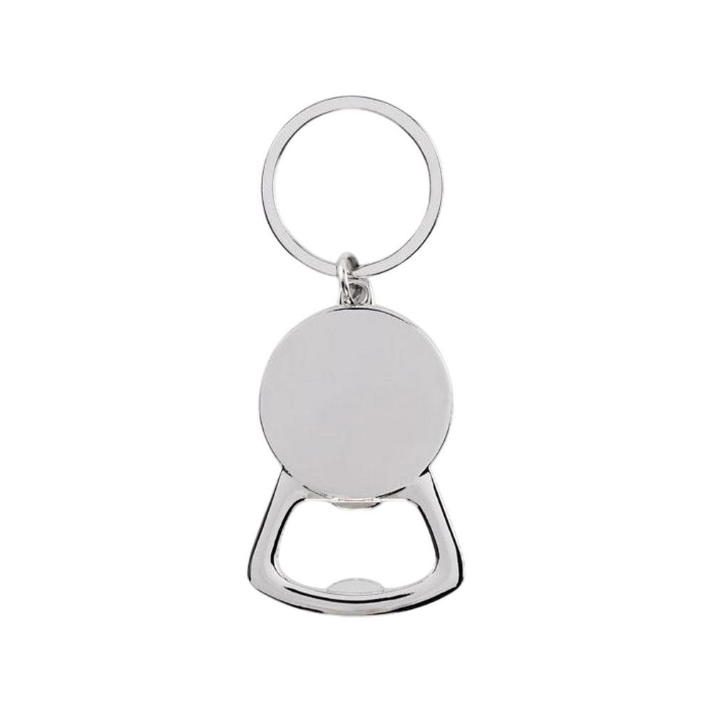 MidOcean Keypop Bamboo Recycled Aluminium Bottle Opener Keyring