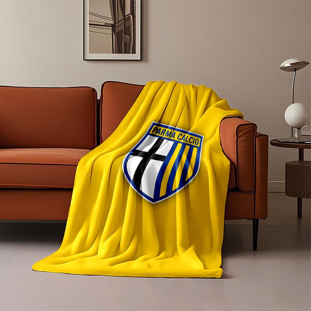Parma Calcio Football Logo print blanket soft and cozy perfect for the living room bed sofa or a nap,gift
