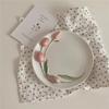 Lovely and Beautiful Pink Tulip Plate Tableware Set Ceramic Cake Plates Dessert Pasta Saucer Breakfast Tray Kitchen Assiettes
