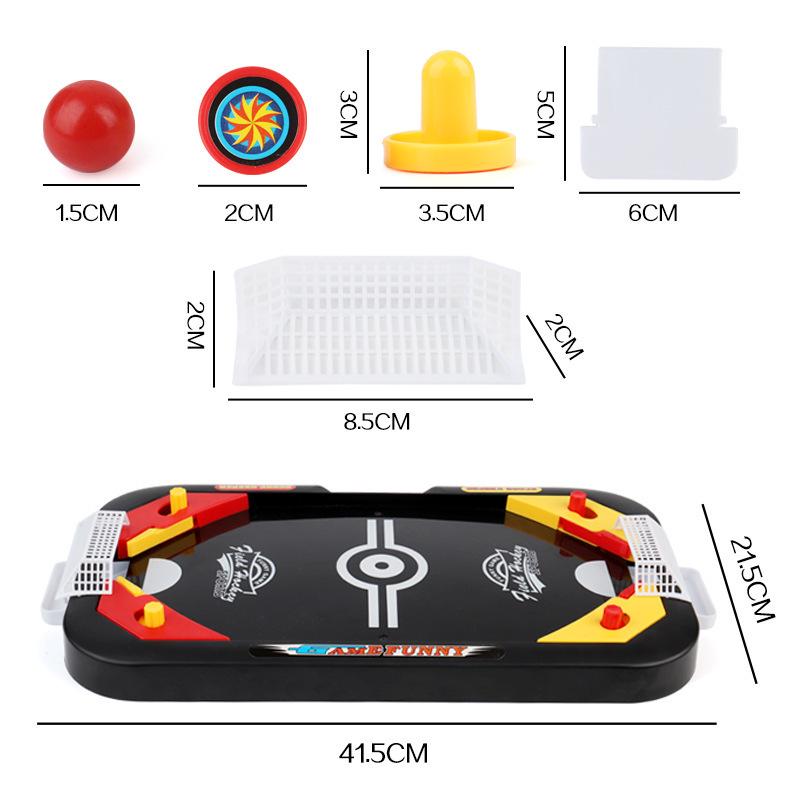 Children's Ice Hockey & Curling Tabletop Game - Parent-Child Interactive Sports Toy