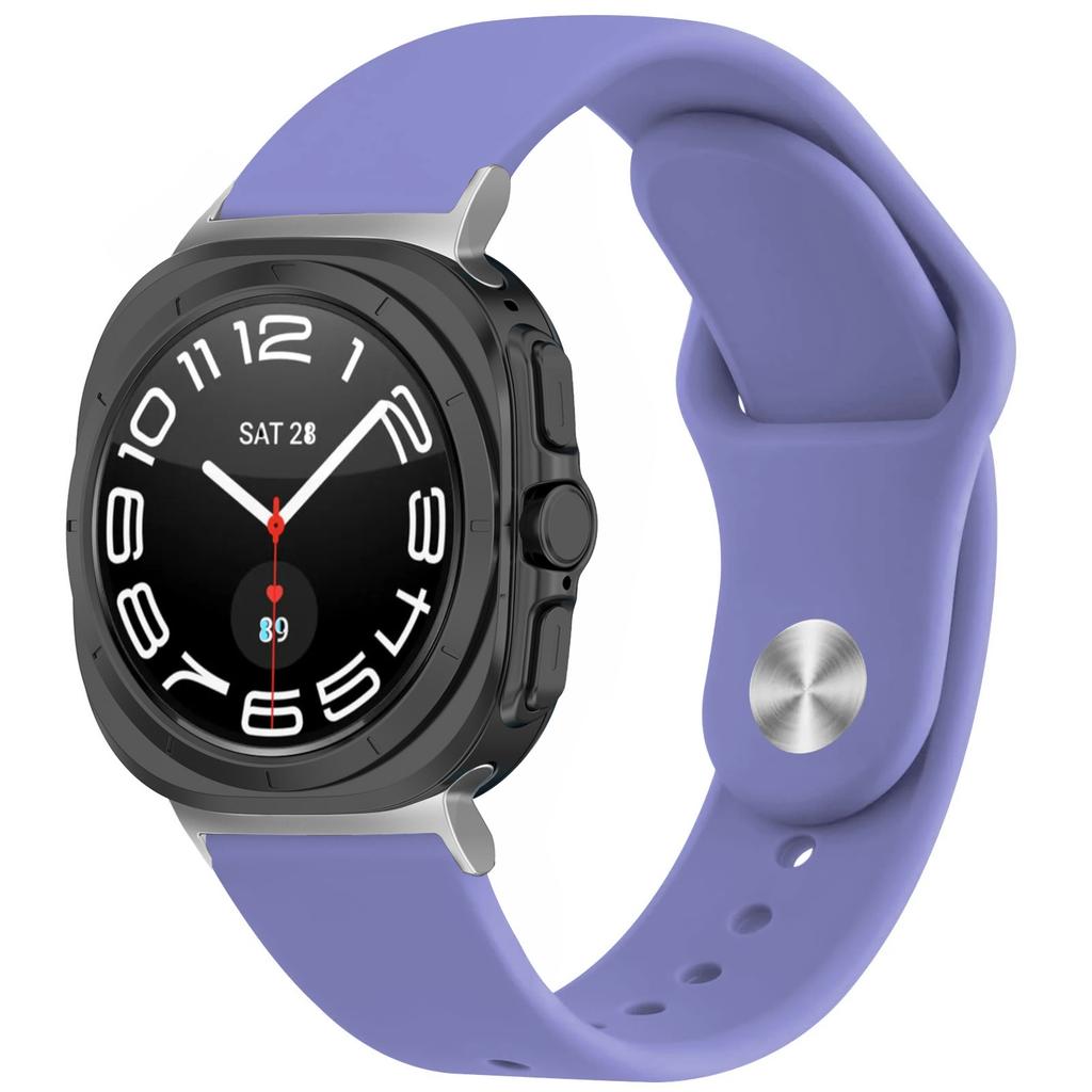 Sport Silicone Loop For Samsung Galaxy Watch 7 Ultra Strap 47mm Accessories Correa Bracelet Galaxy Watch 7 FE 44mm 40mm 40 Band