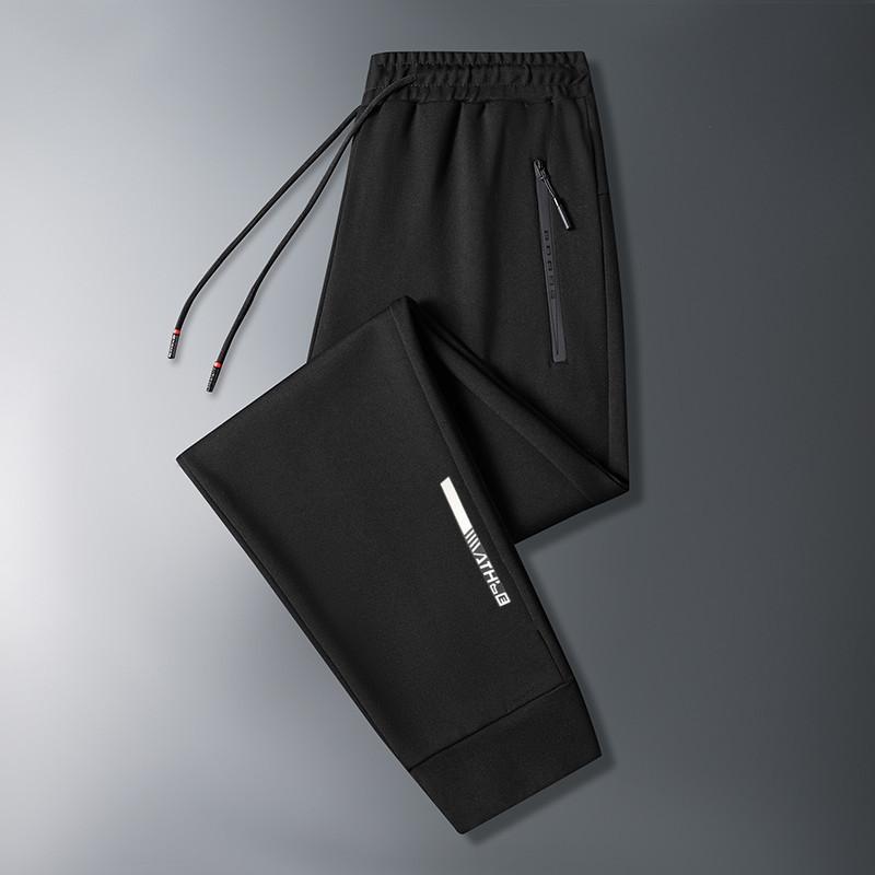 Casual Pants Men's Loose Straight Pants Men's Solid Color Simple Versatile Pants Spring and Autumn Sports