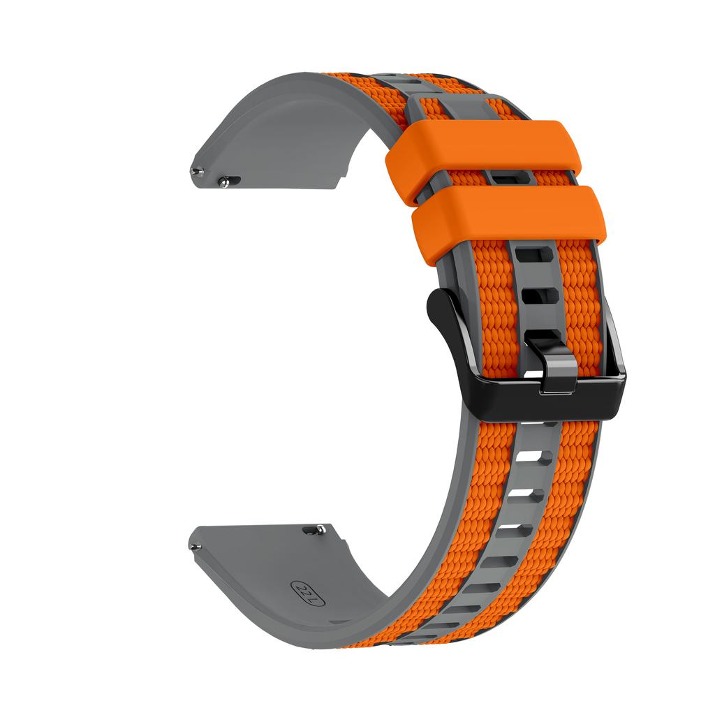 22mm Silicone Watchband For Amazfit Balance 2 / Bip 6 5 / Cheetah Pro Strap Wristband For Amazfit GTR 4 3 Replacement Band