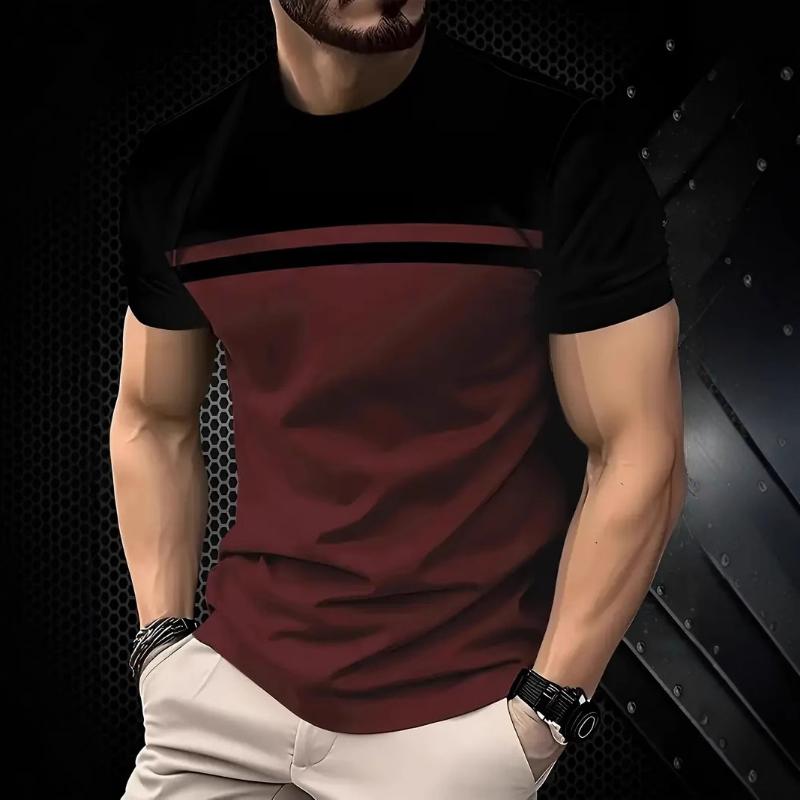 2025 Men's T Shirt 3D Print Mens Short-Sleeved Tops Summer Street Fashion T-Shirt For Men Casual Tees Oversized Clothing