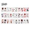 Realistic Scar Wound Decals 30Pcs Halloween Tattoo Stickers, Fake for Long Lasting Wounds Face Body, Waterproof Party Makeup, Easy Apply Remove