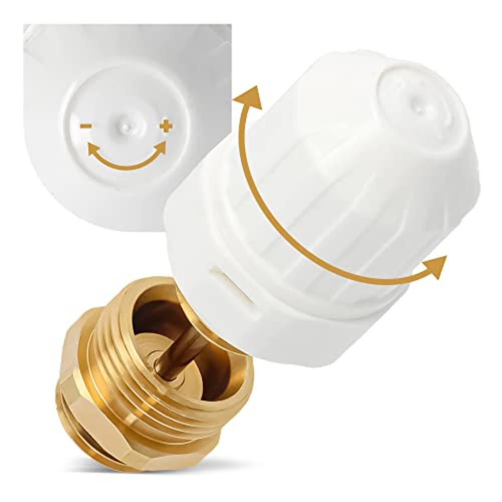 Heating Regulation Valve Automatic Spring Return Valve Floor Heating Valve Tool 1 2 Male DN15 Connecting Thread