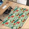 Ball Sports Printed Carpet, for Office Chair Living Room Bedroom Kitchen Room Decor Gifts.