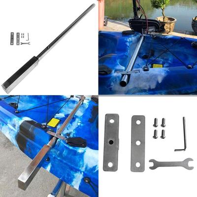 Kit de support de moteur de bateau en acier inoxydable pour bateau, pêche à la traîne, kayak, robuste