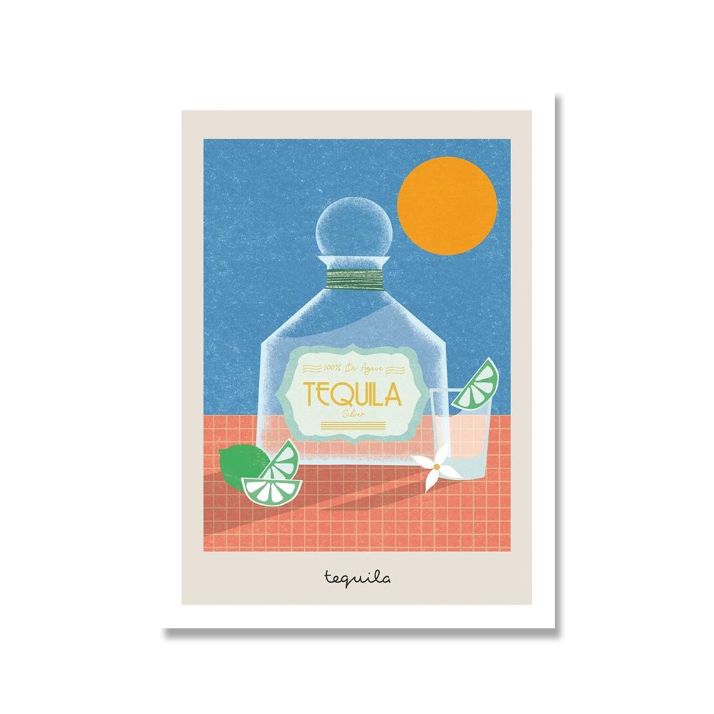 Gin Rum Margarita Mojito Beer Wine Cocktail Wall Art Canvas Painting Nordic Posters And Prints Wall Pictures For Bar Room Decor