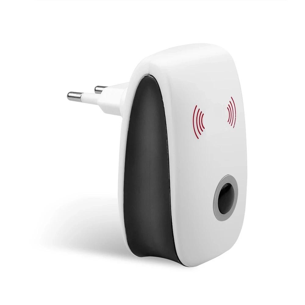 EU Ultrasonic Anti Mosquito Insect Repeller Rat Mouse Cockroach Pest Rats Reject Repellent Electronic Mosquito Killer EU
