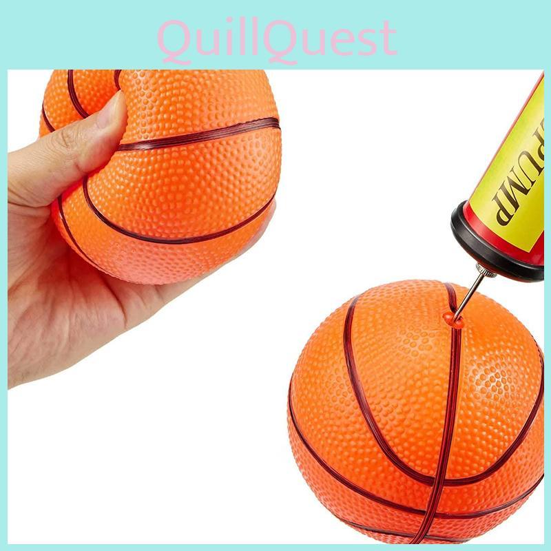 10cm Mini Inflatable Pvc Basketball Toddler Kindergarten Indoor Outdoor Interactive Play Toy Ball