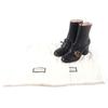 Pristine GUCCI short boots GG Marmont Tassel Side Zip Leather leather 38 408210 Used