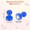 32Pcs Magnets Push Pins Strong Fridge Magnets Magnetic Whiteboard Decorative Thumbtacks for Refrigerator Locker Calendar Office