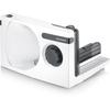 Affettatrice elettrica compatta - - AS3912 - 100 W - Lama in acciaio inox rimovibile da 0 a 15 mm - Bianco