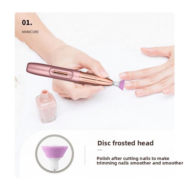Electric Portable Nail Salon Special Nail Grinder Manicure Removal Dead Skin Removal Five-in-one Nail Art Special Tool
