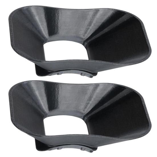1/2Pcs Anti-Splash Flow Hood for Ninja Slushy Machine FS301 FS300 3D Printed Plastic Liquid Guide Cover Slushie Maker Machine Accessories