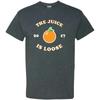 Maglietta in Cotone Basic - Logo Arch "The Juice Is Loose" - 2017