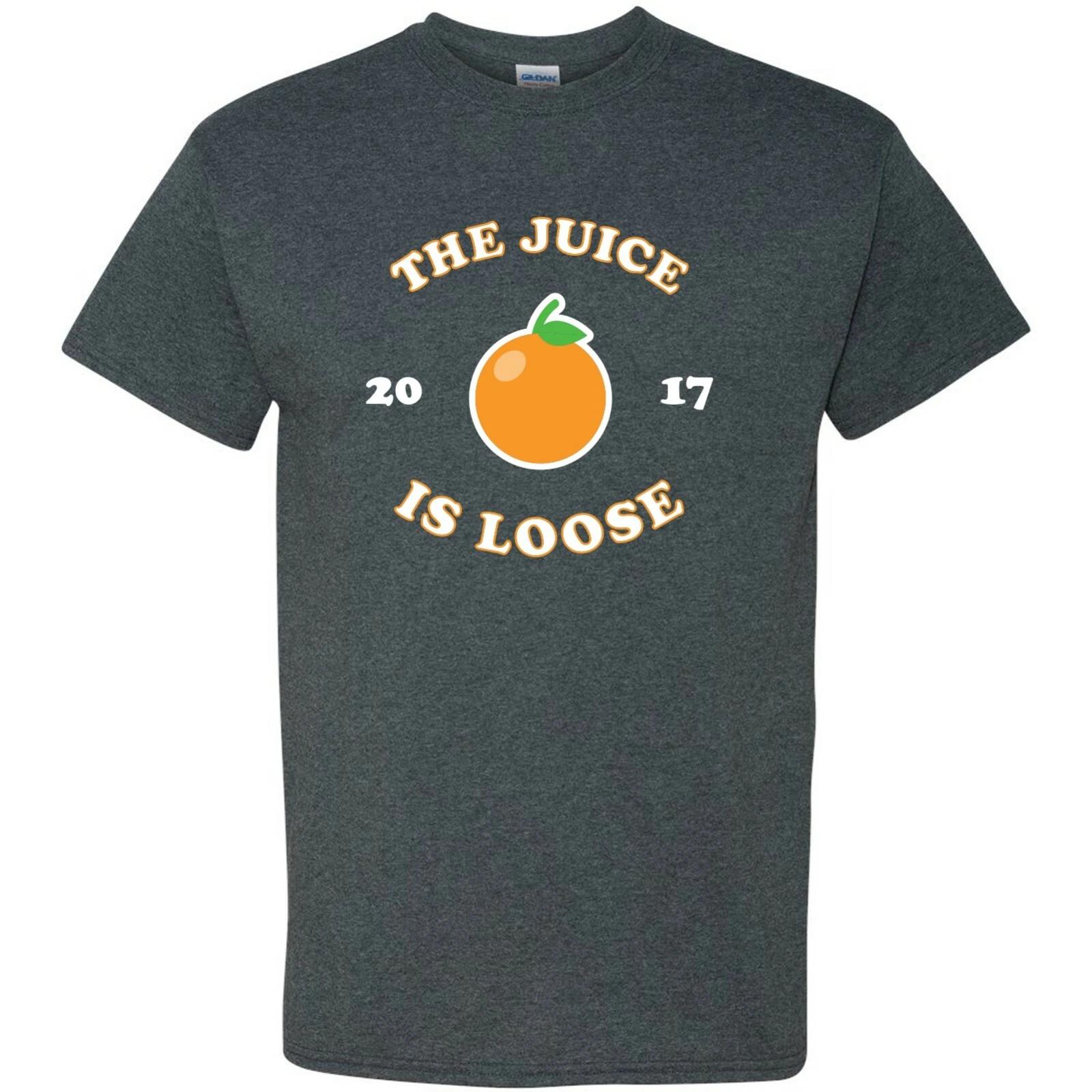 

The Juice is Loose Arch Logo - 2017, Celebrity Basic Cotton T Shirt 4XL