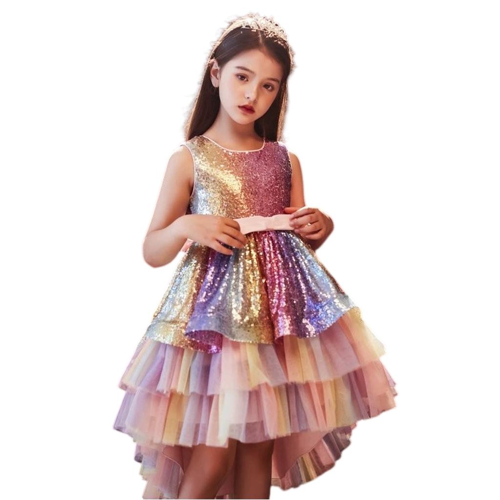 Vestido de Princesa para Meninas para Apresentação